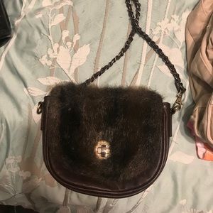 Faux Fur Mini Purse